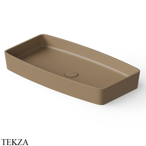 Dea Design Washbasins Раковина настольная 68х36 Solid Surface DD9001 680 2, Light Camel №2