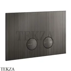 Gessi RIGATO Клавиша смыва для инсталляции Geberit Sigma 8 и Sigma 12, 54671-707, Black Metal Brushed