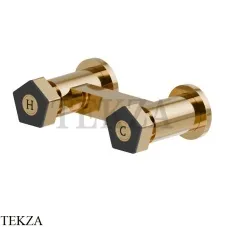 Newform Park L.E. Смеситель для душа двухвентильный 69755.62.093, золото глянец