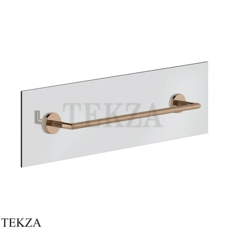 Gessi INGRANAGGIO Полотенцедержатель для крепления на стекло, 45 см 63926-030, Copper PVD