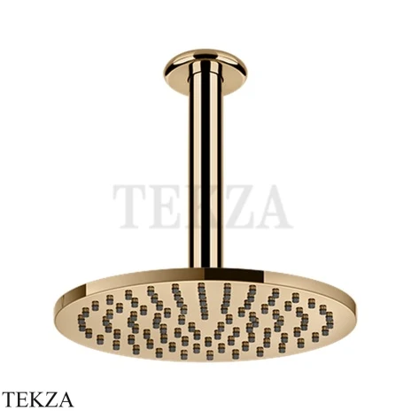 Gessi Goccia Душевая лейка 20,0 с потолочным креплением 33662-735, Warm Bronze PVD