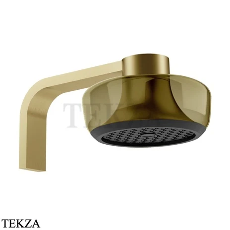 Gessi Haute Culture Shower Настенная душевая лейка со светодиодной подсветкой 57404-727, шампань Brushed