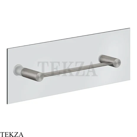 Gessi 316 ACCESSORIES Полотенцедержатель для крепления на стекло, 30 см 54921-239, Steel Brushed