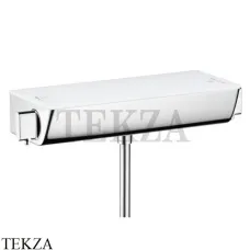 Hansgrohe Ecostat Select Термостат для душа 13161400, белый/хром глянец Hansgrohe Ecostat Select Термостат для душа 13161400, белый/хром глянец