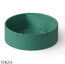 Dea Design Washbasins Раковина настольная круглая Solid Surface DD9062 450 10, Green №10