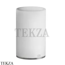Gessi 316 ACCESSORIES Стакан для зубных щеток настольный, композит белый 54731-239, Steel Brushed
