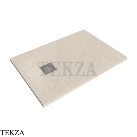 Flaminia CM3 Stone поддон душевой керамический 70×100×3 см, слоновая кость Avorio матовый