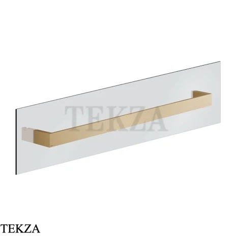 Gessi Rettangolo Полотенцедержатель для крепления на стекло, 60 см 20965-726, Warm Bronze Br. PVD