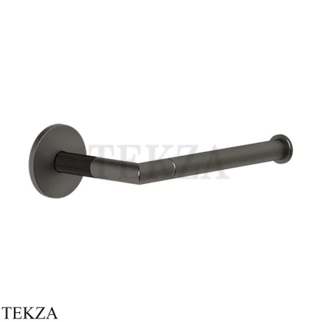 Gessi INGRANAGGIO Держатель туалетной бумаги без крышки 63855-707, Black Metal Brushed PVD