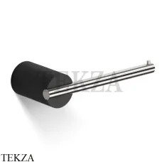 Decor Walther Stone Black TPH Держатель туалетной бумаги без крышки 0974865, черный матовый-stainless steel