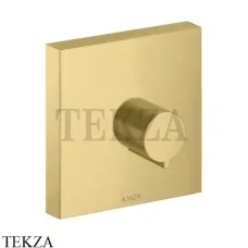 Axor ShowerCollection Вентиль запорный, внешняя часть 10972250, Brushed Gold