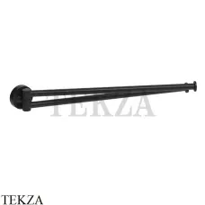 Colombo Plus Полотенцедержатель двойной поворотный W4913.NM, черный матовый