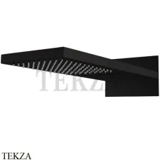 Boheme FUSION Верхняя лейка, тропический душ, каскад 419-2-B, черный матовый Boheme FUSION Верхняя лейка, тропический душ, каскад 419-2-B, черный матовый