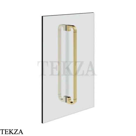 Gessi Perle Полотенцедержатель для крепления на стекло, 30 см 74631-727, шампань Brushed
