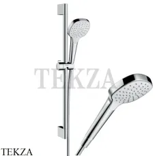 Hansgrohe Croma Select E Vario 1 jet Душевой набор 26584400 хром глянец-белый Hansgrohe Croma Select E Vario 1 jet Душевой набор 26584400 хром глянец-белый