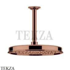 Gessi VENTI20 Верхний душ 300 с потолочным креплением 65153-708, Copper Brushed