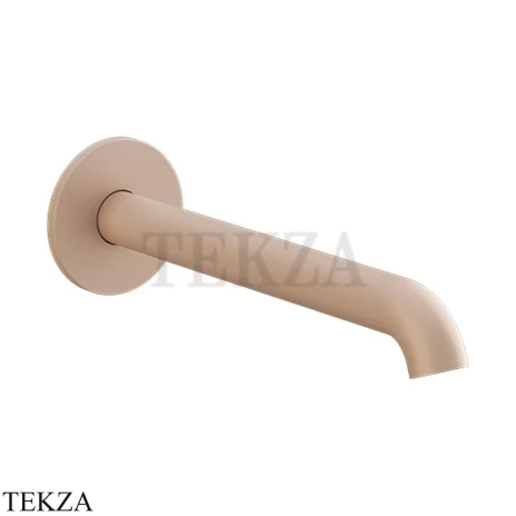 Gessi Origini WARM Излив для раковины на стену средний 66102-275, Matte Cipria