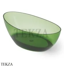 Dea Design Elegant Ванна отдельностоящая овальная 180x90 Glasstech DD8643 1800 R3, Emerald R3