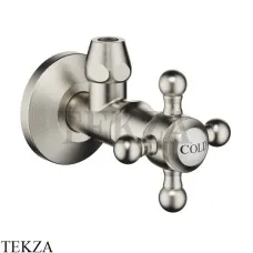 Dornbracht Madison Вентиль угловой, табличка COLD 22900360-06, платина матовая