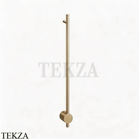 BRONER BRUNO H Электрический полотенцесушитель 80 без выключателя, NF.BR.007.080.0000.MSH, шампань сатин шлифованный