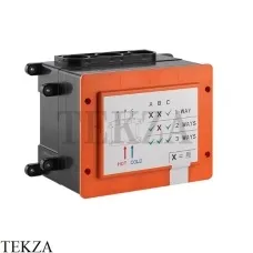 Gessi HI-FI Скрытая часть 63055-031 для смесителя однорычажного на 1,2,3 выхода, с кнопками