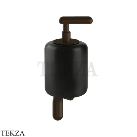 Gessi Goccia Дозатор для жидкого мыла, черная керамика 38014-845, Dark Bronze