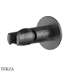 Newform Держатель для ручного душа, регулируемый 846.59.064, PVD Br. Gun Metal