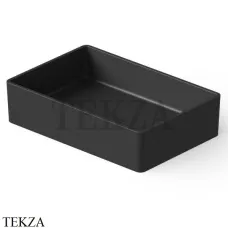 Dea Design Washbasins Раковина настольная 60х40 Solid Surface DD9009 600 16, Black №16