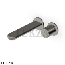 Zucchetti Todd Смеситель для раковины 170, внешняя часть ZTD673.C51, brushed metal black