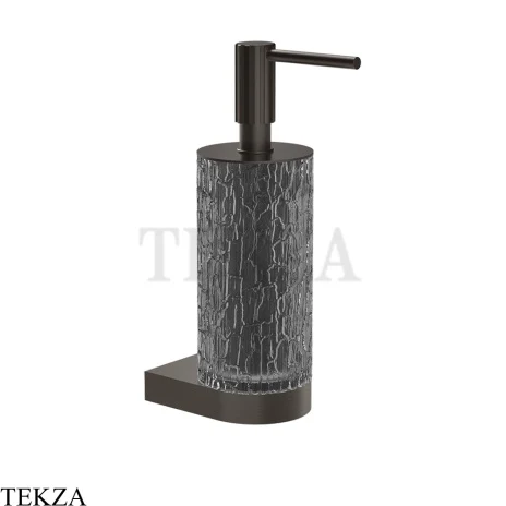 Gessi Incastri Дозатор для мыла настенный, Light smoke 75413-707, black хром Brush