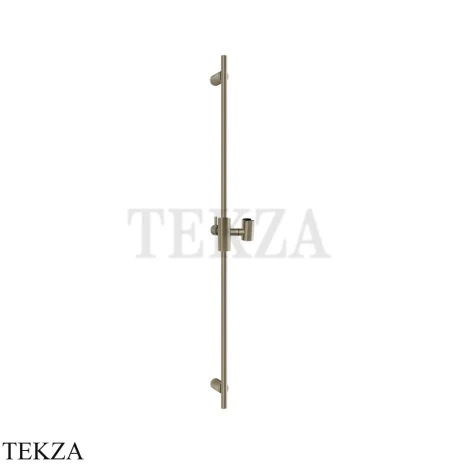 Gessi Habito CESELLO Штанга для ручного душа с держателем 70444-149, Finox Brushed Nickel