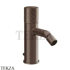 Gessi Habito INTRECCIO Смеситель для биде, с донным клапаном 70107-845, Dark Bronze