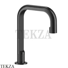 Gessi INCISO Электронный смеситель с кран-фильтром для регулировки температуры 58023-707, Black Metal Brushed