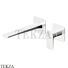 Newform Delta Zero Смеситель для раковины, внешняя часть 72228E.01.014, белый матовый