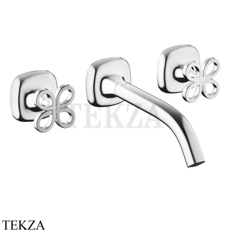 Dornbracht COYA Смеситель для раковины на 3 отв. 190, внешняя часть 36712424-00, хром глянец