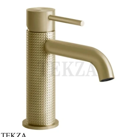 Gessi 316 CESELLO Смеситель для раковины, без сливного гарнитура 54402-727, Brushed Brass PVD