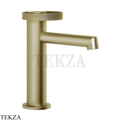 Gessi ANELLO Смеситель для раковины, без донного клапана 63302-727, Brushed Brass PVD