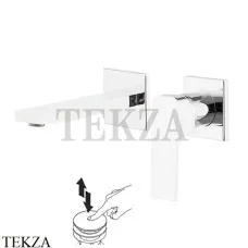 FIMA Carlo Frattini FIT Смеситель для раковины, внешняя часть, F3391WX8BS белый матовый