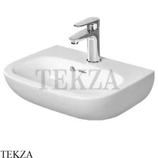Duravit D-Code Раковина подвесная, с переливом 07054500002, белый глянец