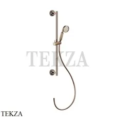 Gessi VENTI20 Штанга в комплекте с душевой лейкой, шланг 65143-030, Copper PVD