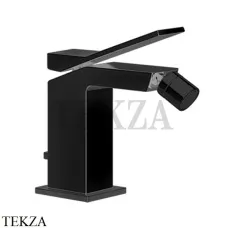 Gessi RETTANGOLO K Смеситель для биде, с донным клапаном 53007-299, Black XL