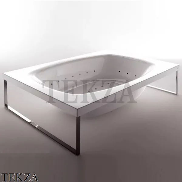 KOS KAOS 2 Ванна свободностоящая на раме из метакрилата 1KATT, белый глянец