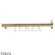 Newform Кронштейн для душа круглый настенный L=420 27692.35.099, Silky gold