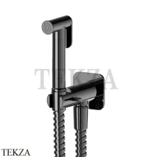 Newform Гидроершик настенный WC с держателем 881.58.063, PVD Gun Metal