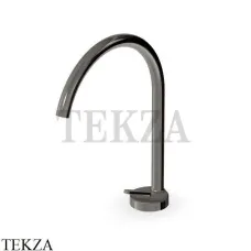 Zucchetti Isy22 Смеситель для раковины высокий, без гарнитуры ZIS1404.C50, metal black