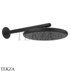 Gessi Goccia Душевая лейка 30,0 с настенным креплением 33756-299, черный матовый