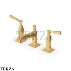 Zucchetti Bellagio Смеситель для раковины, с донным клапаном ZB2425.C41, brushed gold PVD