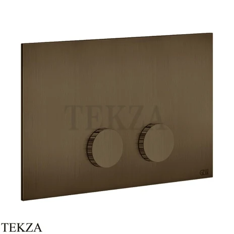 Gessi INGRANAGGIO Клавиша смыва для инсталляции Geberit Sigma 8 и Sigma 12, 54635-791, бронза Deep