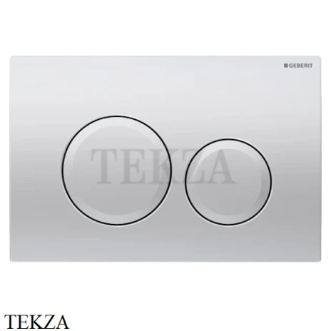 Geberit Delta20 Клавиша смыва, пластик для бачка Delta 115.127.46.1, хром матовый