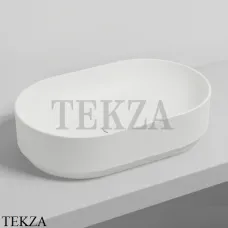 Cielo Mare Раковина овальная накладная, без перелива MRLAO TL,Talco белый матовый